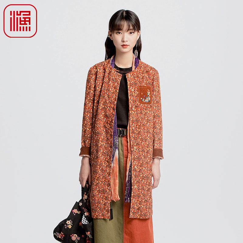 渔牌女装连衣裙女早秋季