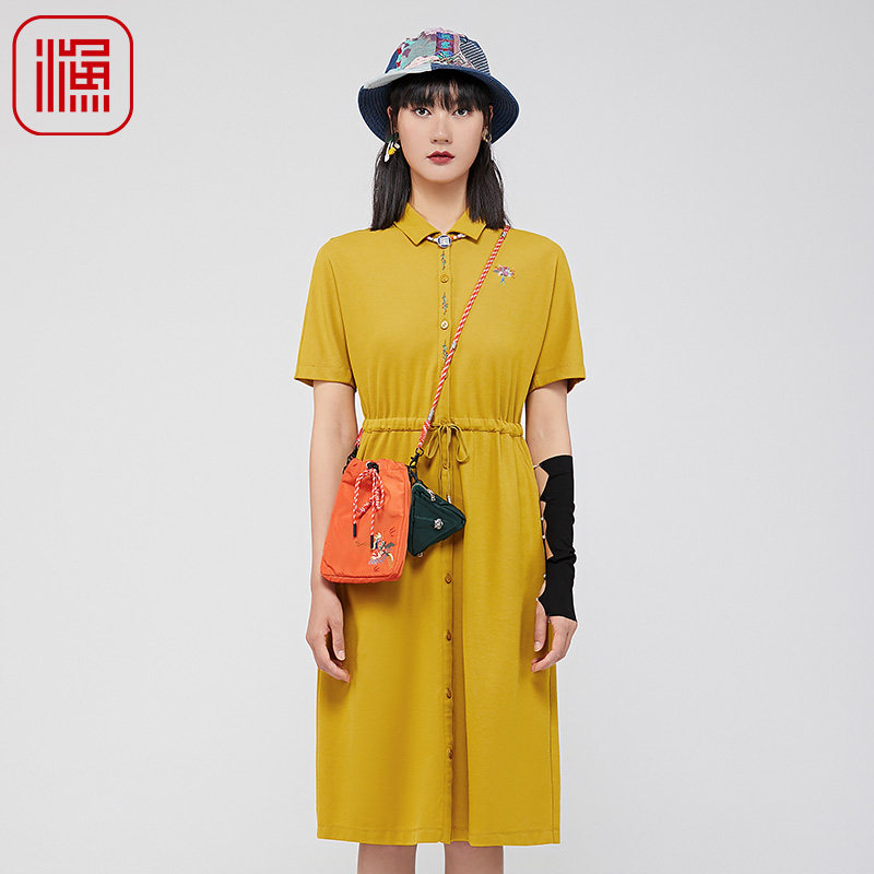渔牌女装连衣裙2024新款