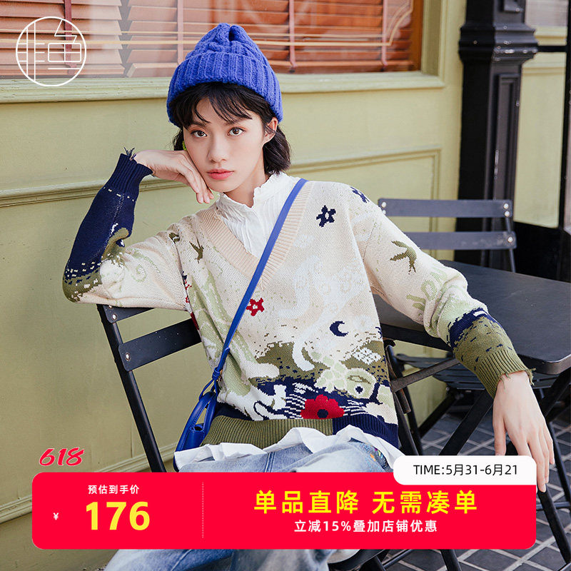 NFIDO1255非鱼2022毛衫