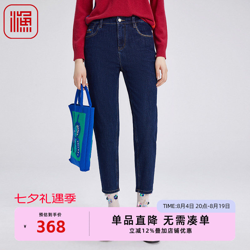 渔牌女装牛仔裤2024年新