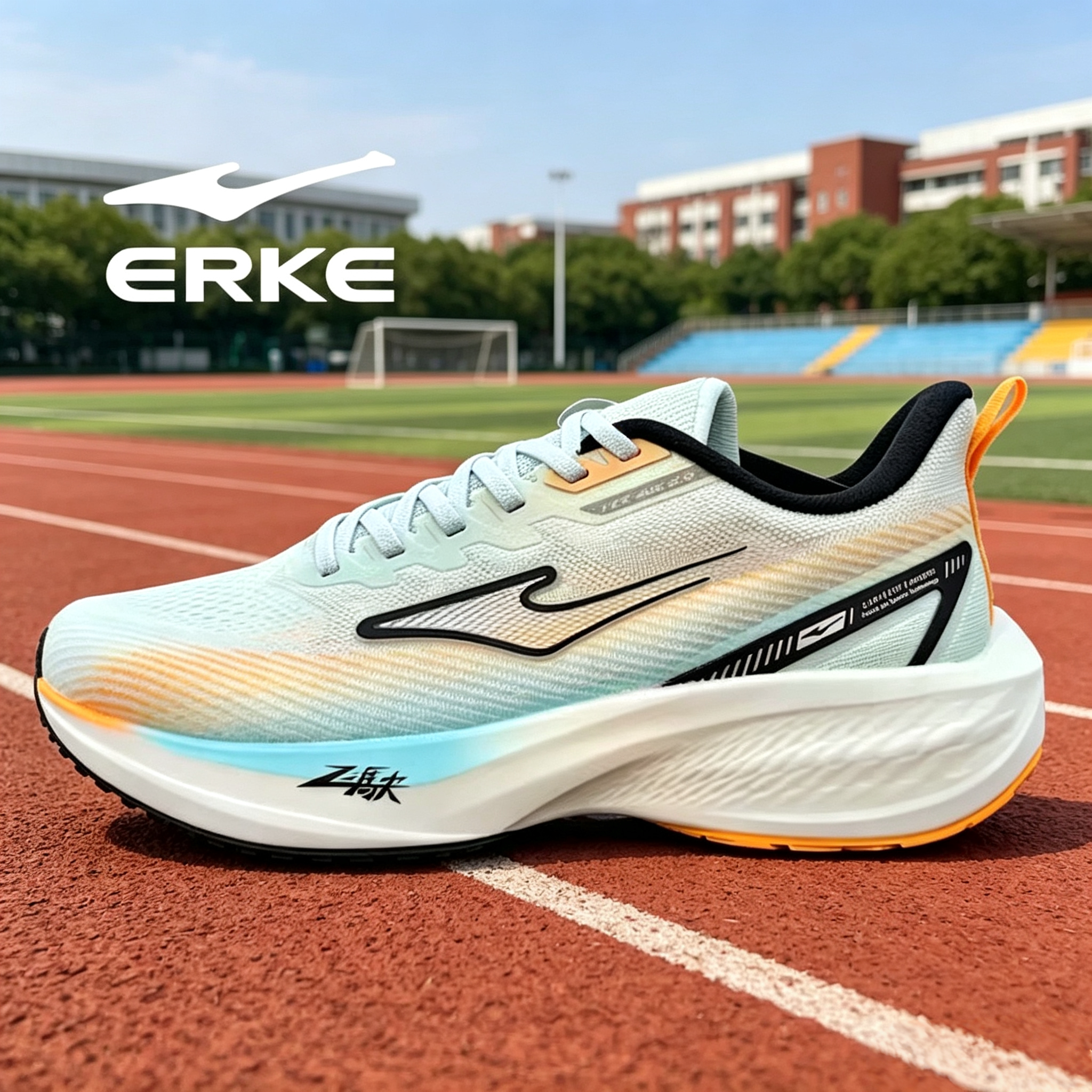 鸿星尔克飞駃2026春季新款跑步鞋男款女款缓震轻便透气防滑运动鞋