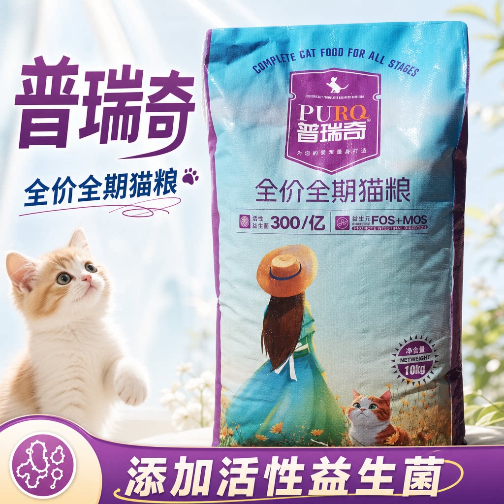 普瑞奇海洋鱼味猫主粮10kg