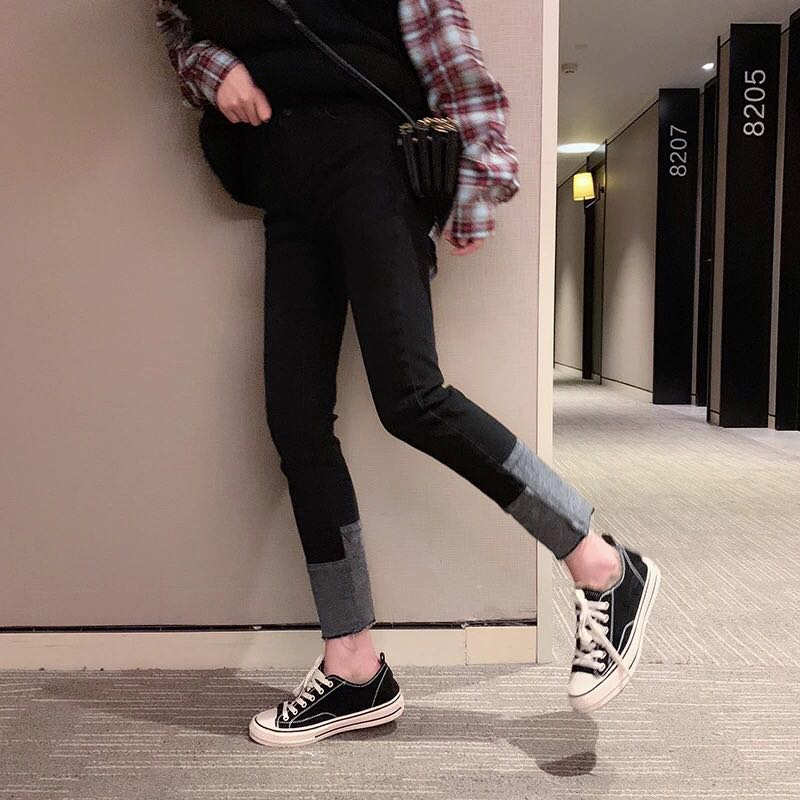 ´óÂëŮװֱͲ¿ãº«°æÑ§ÉúÑóÆø200½ïÅÖÃÃÃøßÑü¼õÁäÏÔÊݾŷÖÅ£×пã