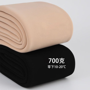 北方特厚700克一体加绒光腿神器女深冬超厚肉色保暖打底裤袜