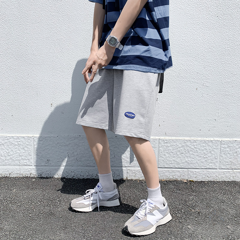 夏季裤男ins港风潮流潮牌时尚裤子百搭休闲宽松五分裤K002-P33,男装休闲裤,星座1006