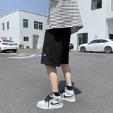 夏季裤男ins港风潮流潮牌时尚裤子百搭休闲宽松五分裤K002-P33，男装休闲裤，星座1006
