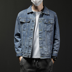 2021春秋季牛仔外套男韩版潮流秋装青年男生夹克帅气JK9016-p70