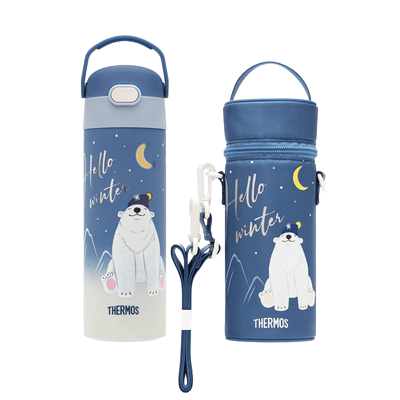 膳魔师316L500ML儿童保温吸管杯