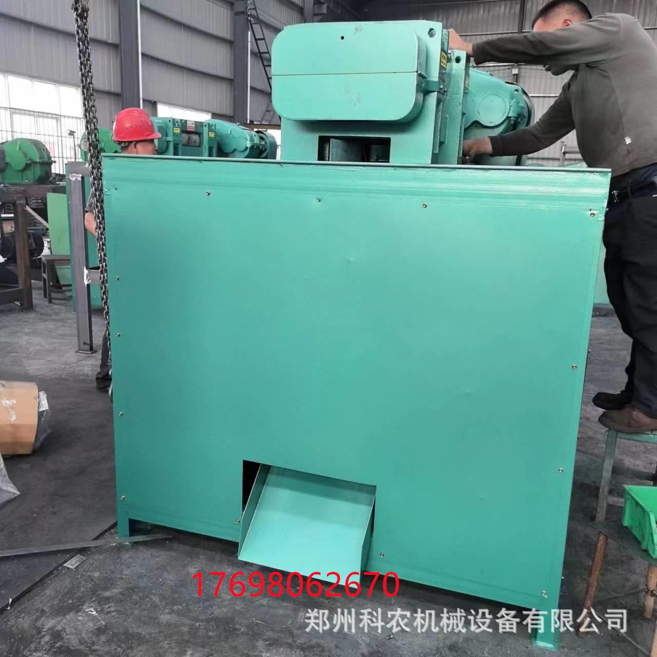 工业盐干法制粒机 羊粪对辊挤压造粒机 硫酸镁干法挤压颗粒机价格