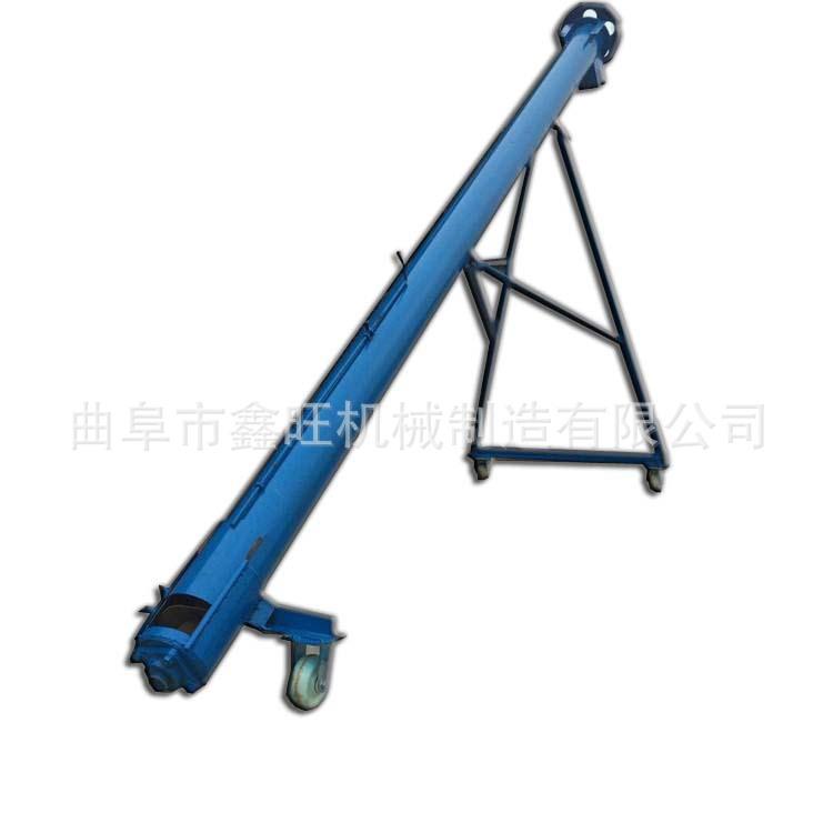 工业矿山上料提升机 泥浆料蛟龙上料机厂家 废料无轴螺旋输送机