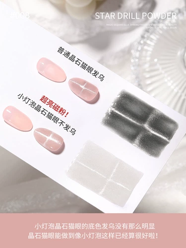 Лампочка, лак для ногтей, супер яркие универсальные динамичные блестки для ногтей для маникюра, кошачий глаз, коллекция 2023