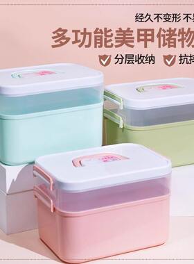 美甲工具全套带收纳盒美甲店专用