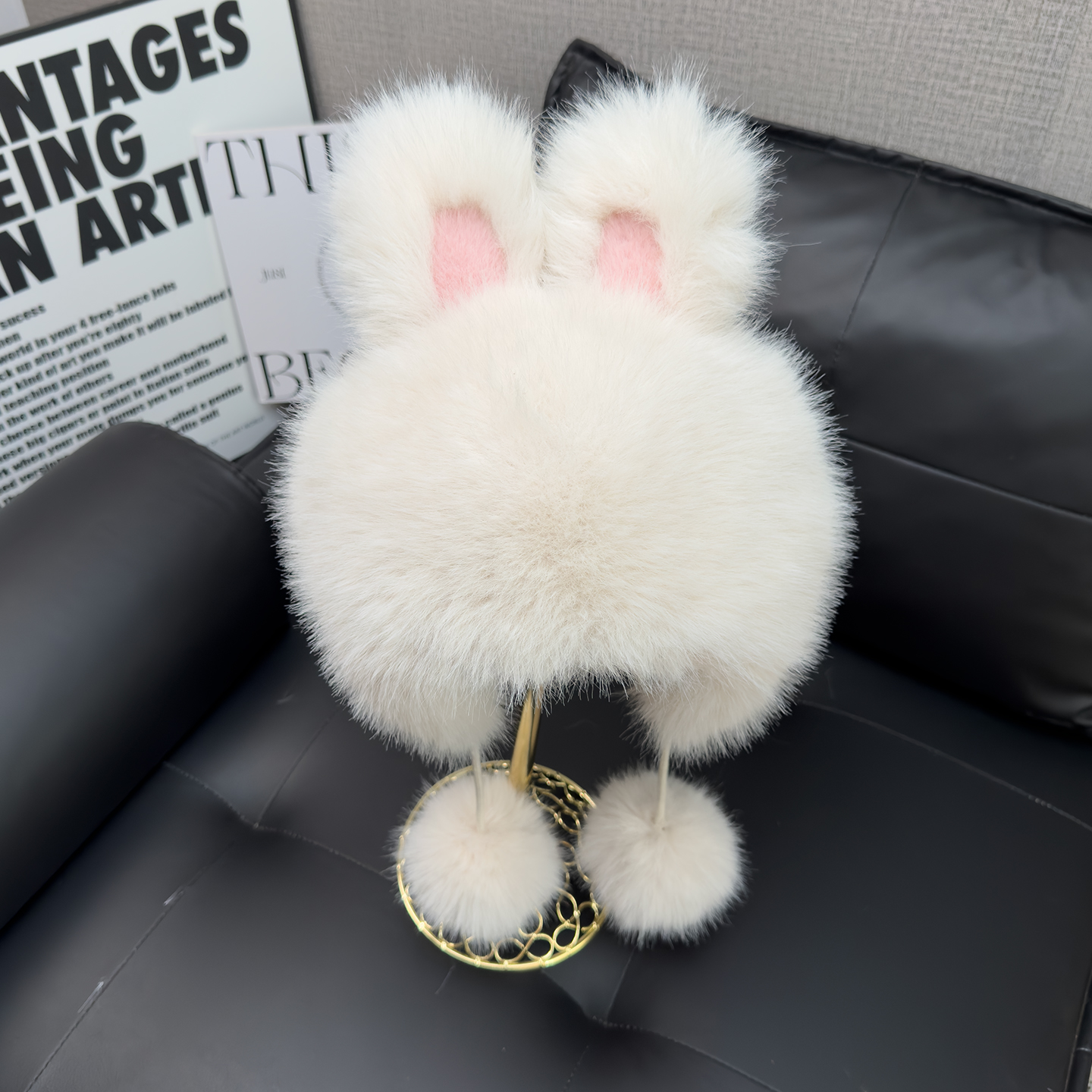 可爱萌趣猫咪耳朵套头帽