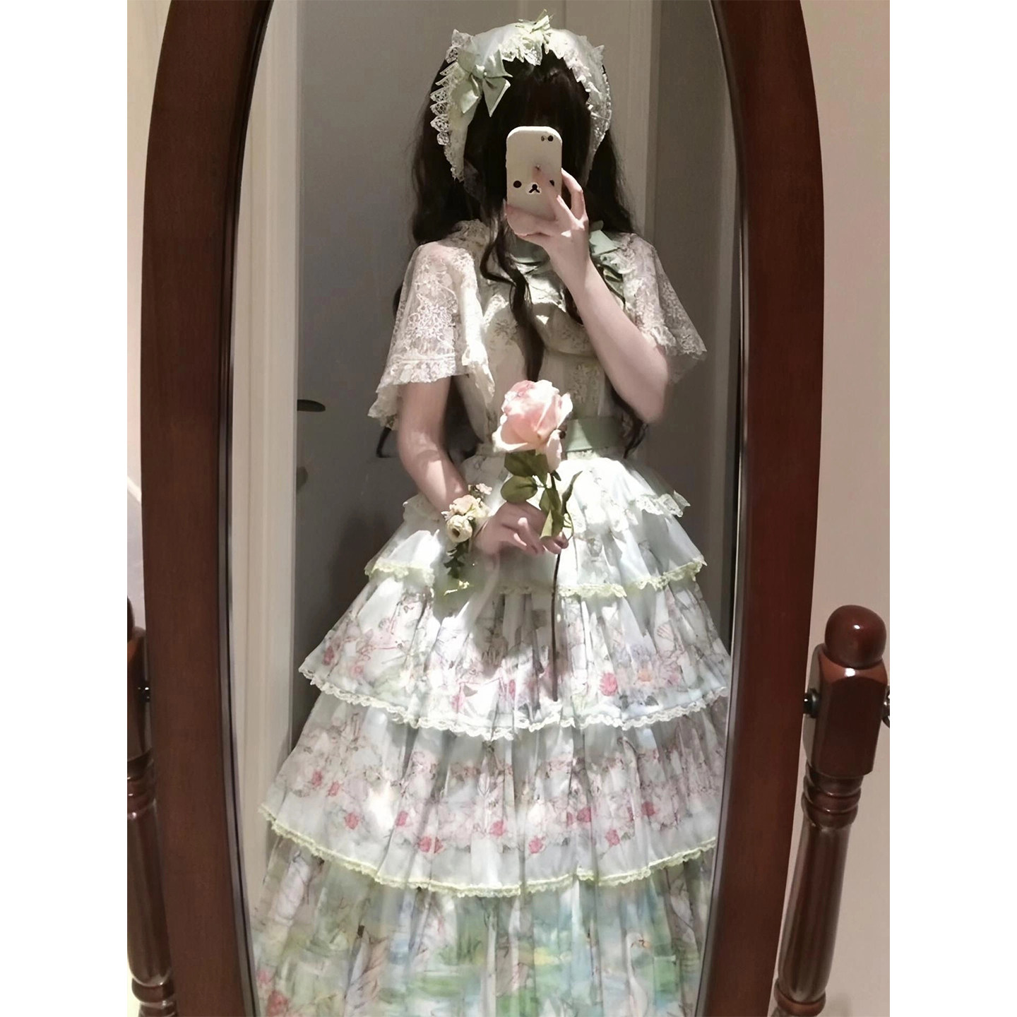 天鹅湖Lolita优雅cla系jsk洛丽塔日常轻lo连衣裙可爱裙子
