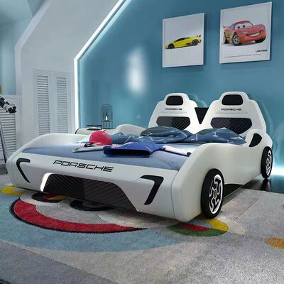 儿童床卡通儿童床实木厂家带护栏