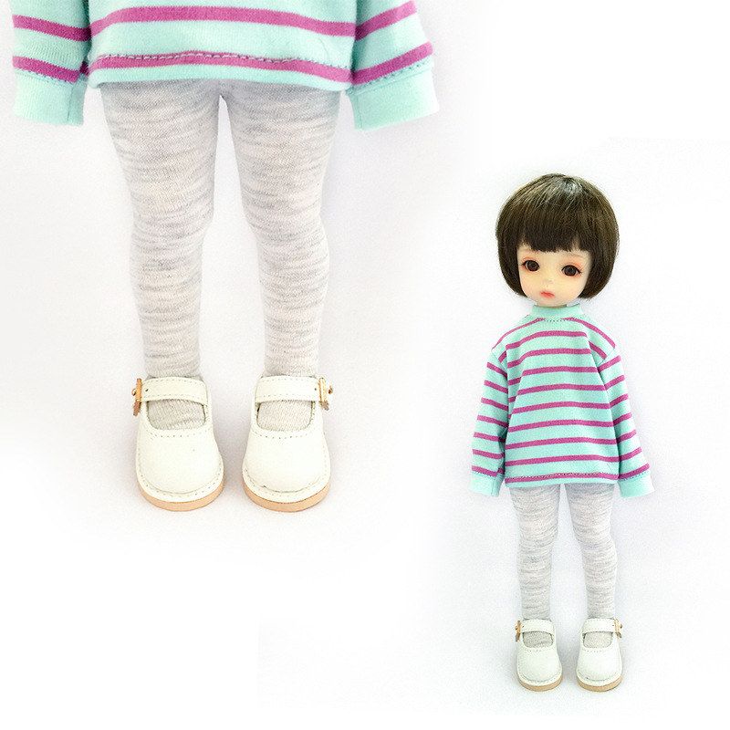 6分BJD娃衣yosd连脚裤1/6弹力裤