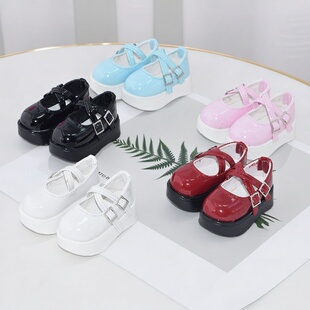 雾岛 4分BJD娃娃鞋子 1/4娃鞋厚高跟皮鞋 bjd4分mdd娃娃衣服配件