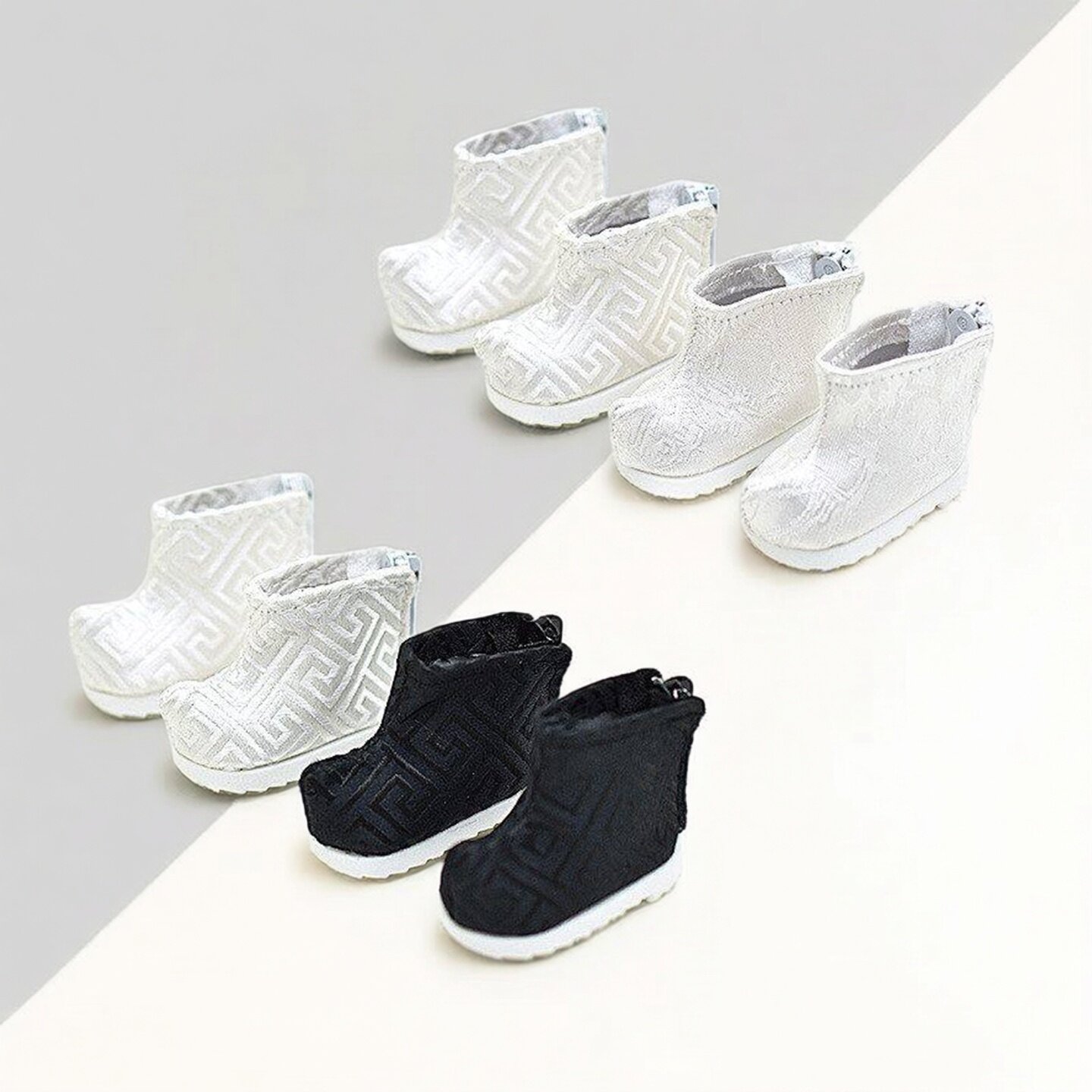 娃用古装靴 古装鞋 20厘米棉花娃娃胖胖体 古风汉服娃衣换装配饰