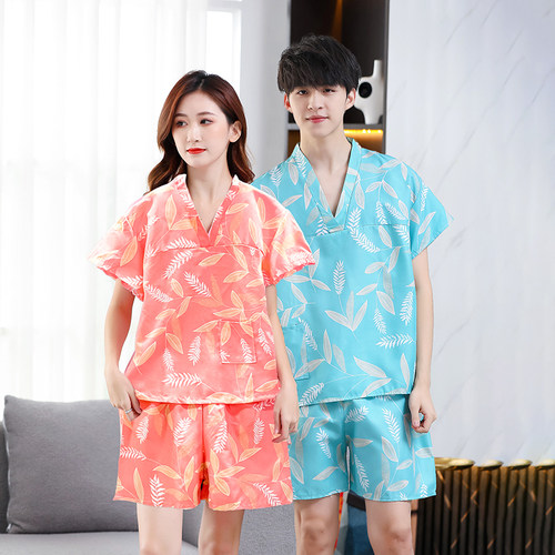 一次性汗蒸服2025新款浴服大码男女衣服足疗洗浴按摩桑拿服酒店睡