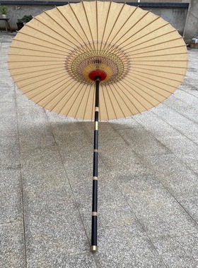 户外大油纸伞防雨中式古风野立伞茶道伞婚纱影楼摄影庭院道具伞