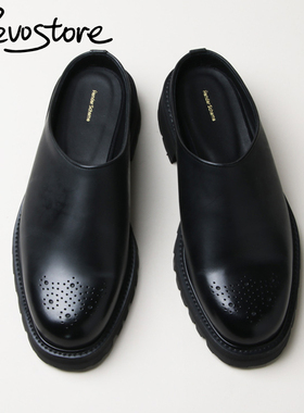 Hender Scheme Commando Mule 牛皮 穆勒鞋男鞋户外休闲皮鞋拖鞋