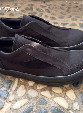Rick Owens DRKSHDW Temple Laceless Vintage低帮男一脚蹬运动鞋