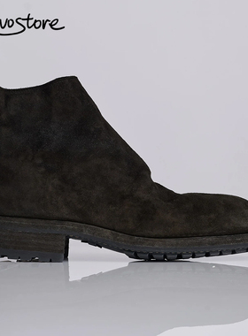 UNDERCOVER x Guidi Eyelet Zip Boot 高帮马皮男靴休闲拉链皮鞋