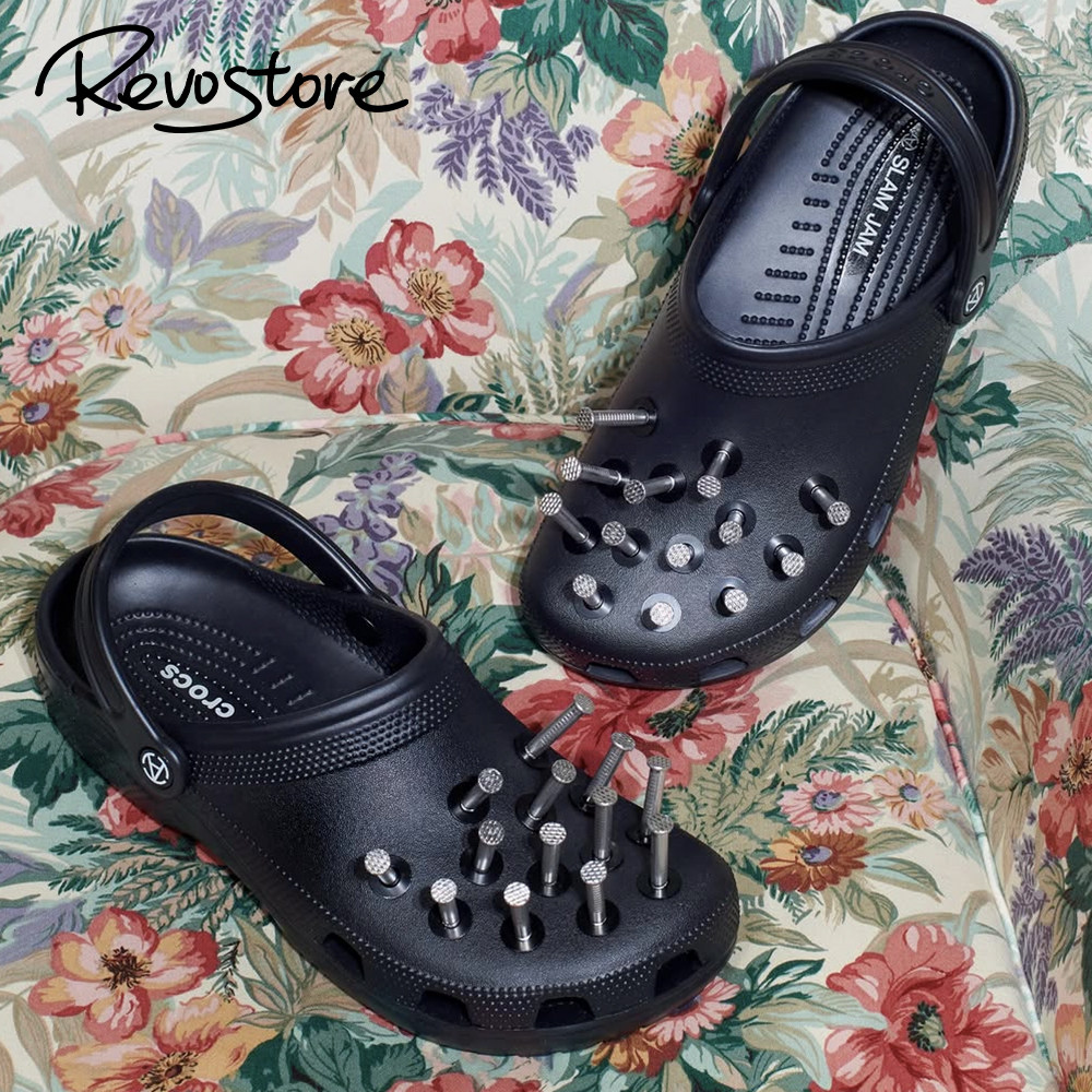 SlamJamxCrocs男女洞洞鞋