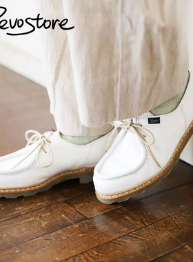 Paraboot Michael Marche 复古低帮德比鞋男鞋防滑系带休闲皮鞋