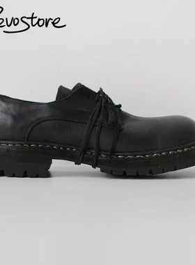 Guidi GR02V Derby Big Daddy 马皮低帮男德比鞋简约休闲系带皮鞋