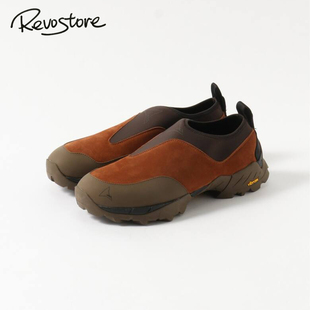 ROA Slip On 复古低帮一脚蹬男鞋户外徒步登山鞋越野跑步鞋运动鞋