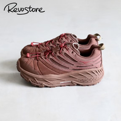 HOKA复古低帮男女系带厚底运动鞋