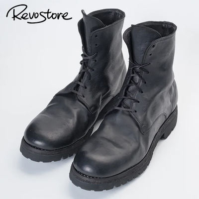 Guidi795V高帮男简约休闲皮靴