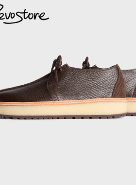 Ronnie Fieg x Clarks Trek King 皮质低帮男女袋鼠鞋休闲运动鞋