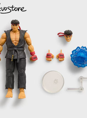 Capcom x Marvel x Kith 街头霸王 漫威 6寸可动手办人偶摆件玩具