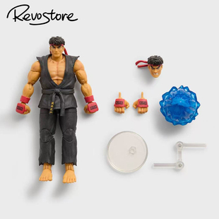 Capcom x Marvel x Kith 街头霸王 漫威 6寸可动手办人偶摆件玩具