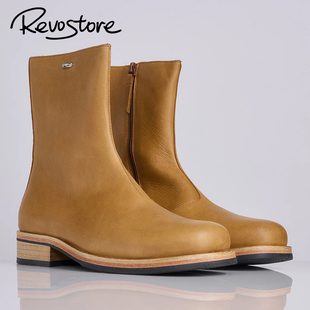 Our Legacy Camion Boot 复古高帮皮革侧拉链男靴子户外休闲皮靴