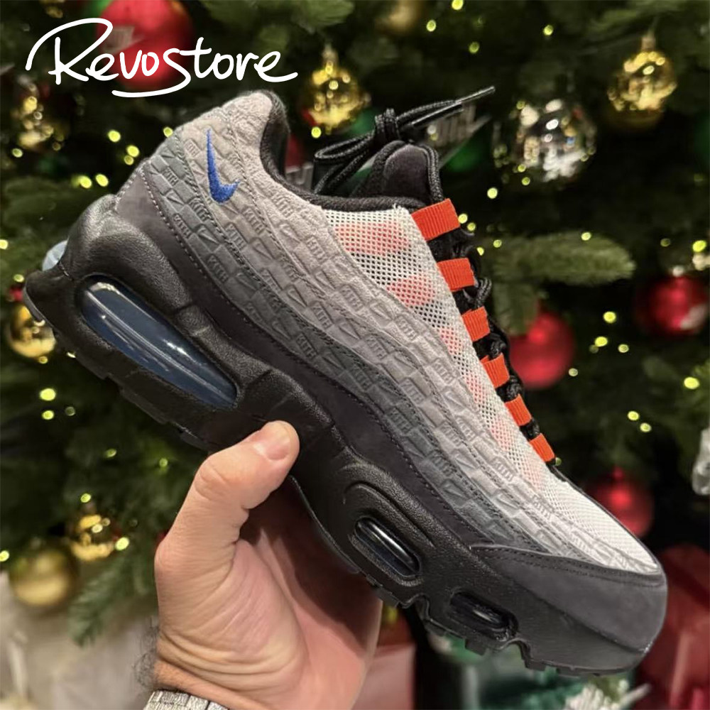 Kith x Nike GS Air Max 95 复古低帮大童跑步鞋休闲系带运动鞋