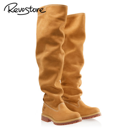 Telfar x Timberland Tall Pull On Boot 高筒男徒步休闲工装靴子