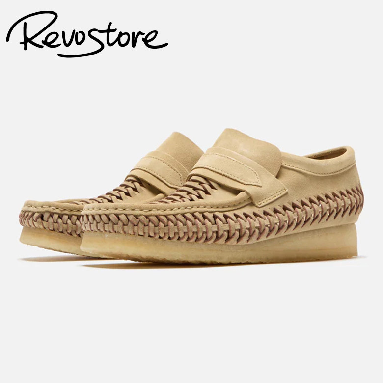 Clarks Wallabee Loafer Weave 编织低帮男乐福鞋休闲运动袋鼠鞋