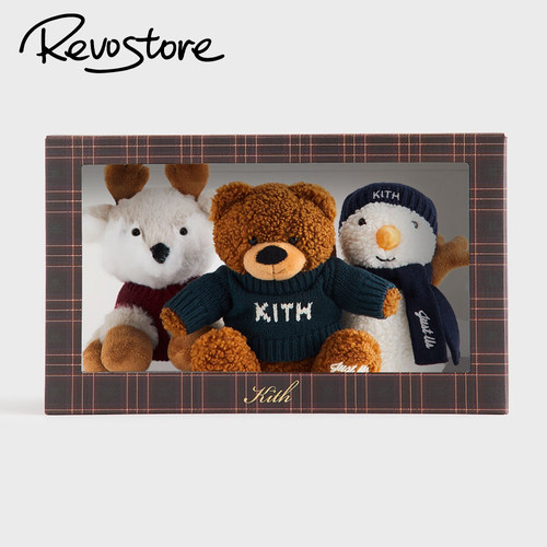 KithKithmas圣诞毛绒玩具