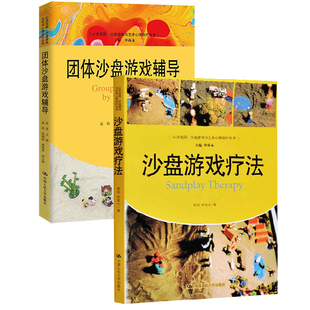 团体沙盘游戏辅导心灵花园沙盘游戏与艺术心理治疗丛书心理疾病治疗转化心理学精神疾病治疗方法精神书籍 沙盘游戏疗法 全2册