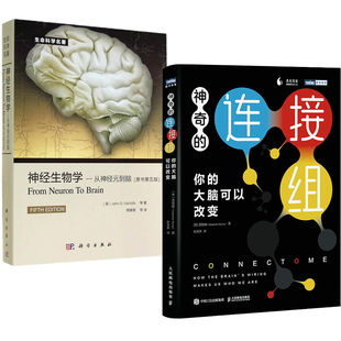 【全2册】神奇的连接组你的大脑可以改变+神经生物学从神经元到脑原书第5版生命科学名著生物学心理学医学等专业教学参考神经科学
