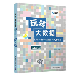 玩转大数据：SAS 数据工作者参考清华大学出版 R语言 Stata和Python Stata Python 正版 社 孙江伟本科生研究生掌握SAS 书籍