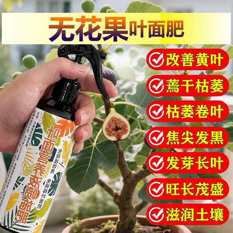 无花果专用肥料盆栽种植无花果树苗营养液叶面肥氮磷钾水溶化肥料