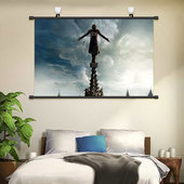 刺客信条海报纸奥德赛墙贴自粘宿舍寝室超大游戏壁纸装 饰画挂画