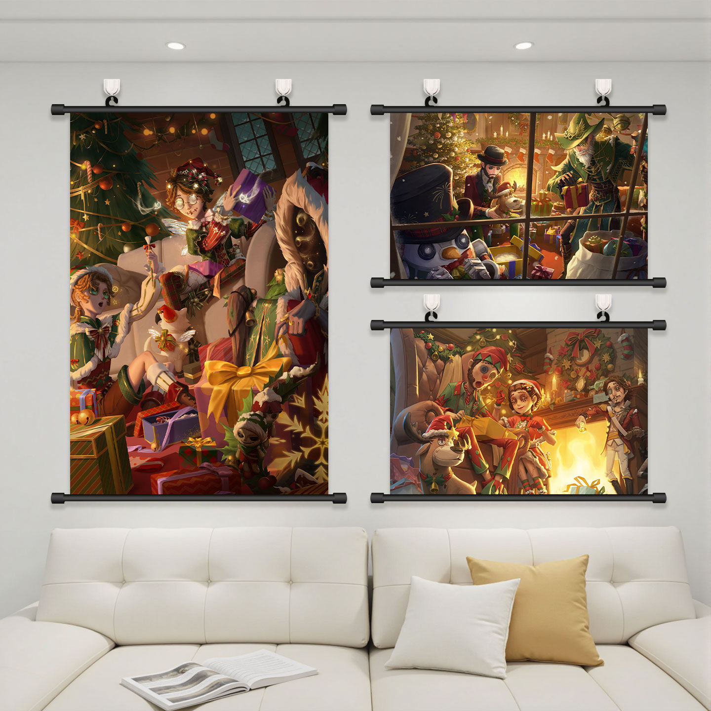 第五人格圣诞海报邮差画家周边