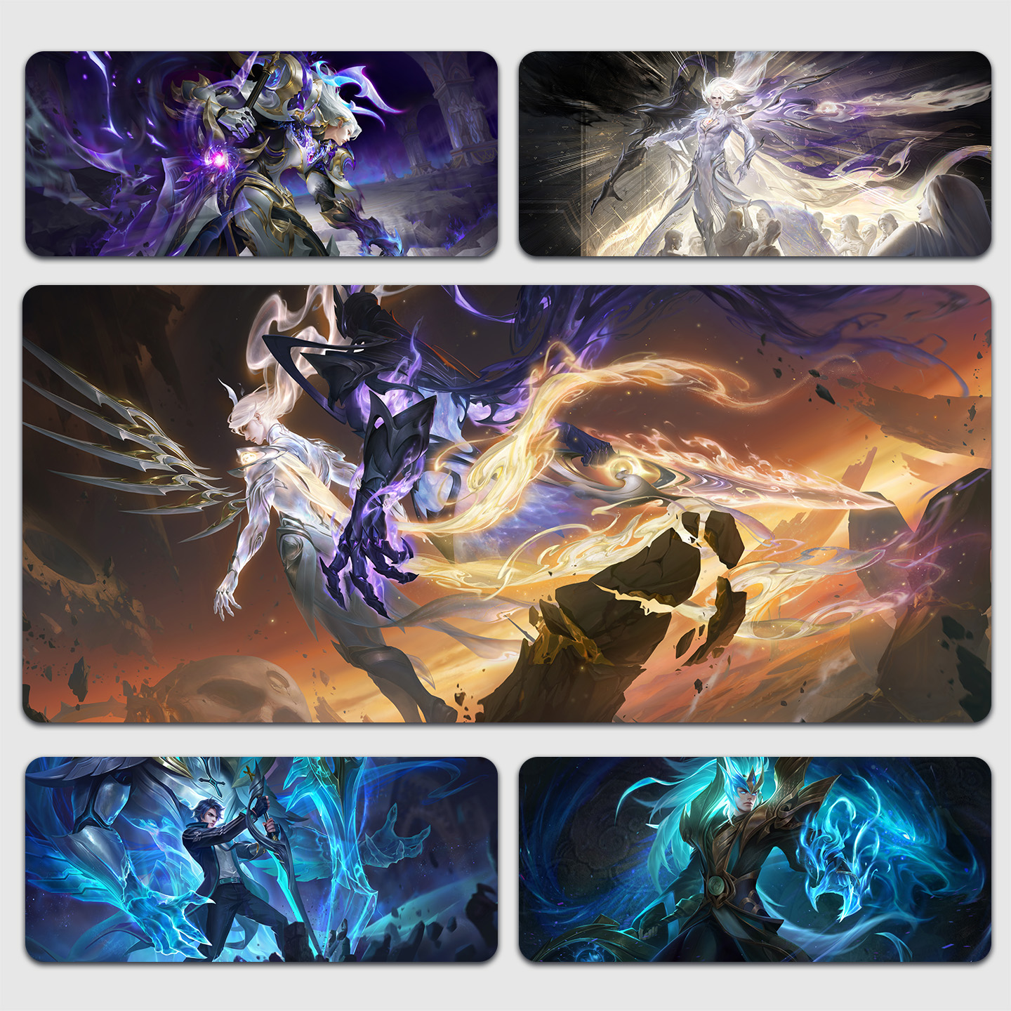 王者荣耀铠鼠标垫神罪闪光周边