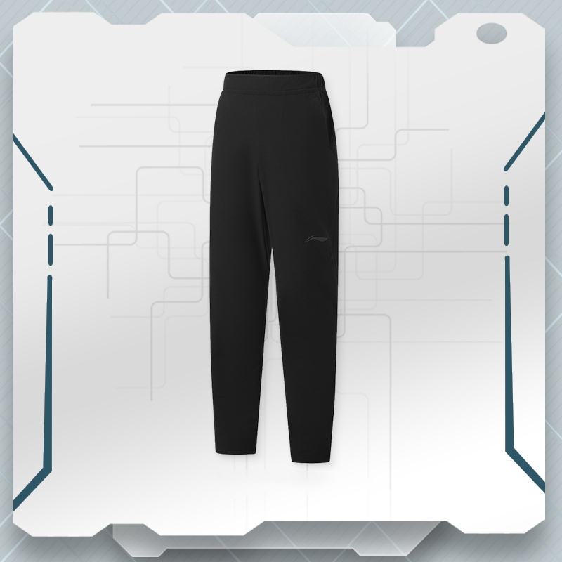 李宁新款男大童运动长裤