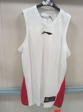 《购买前看详情B品》李宁男子运动上衣透气速干训练篮球服AAYK495